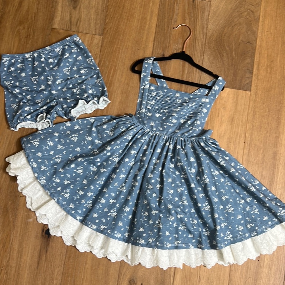 Sweet Honey Pinafore Dress